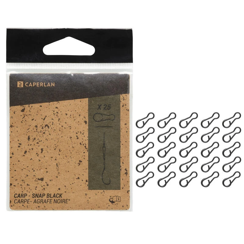 Agrafe Snap Black X25 Pêche De La Carpe – Image 4