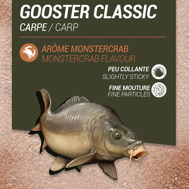 AMORCE GOOSTER CLASSIC CARPE ORANGE MONSTER CRAB 4,75kg â Image 2