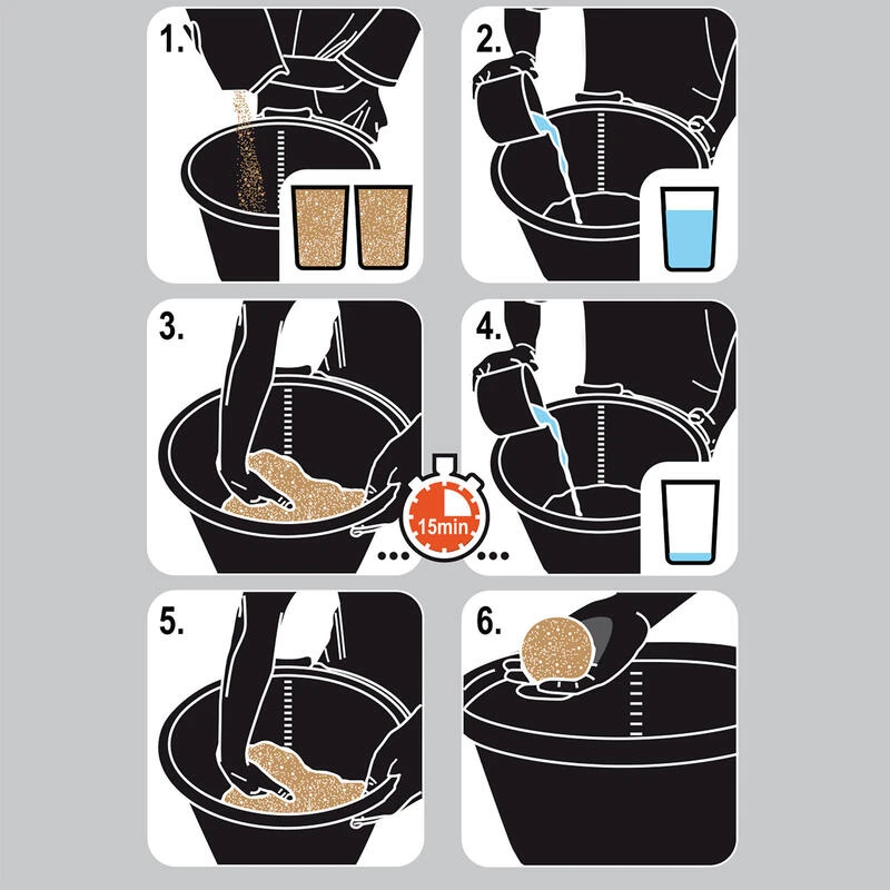 AMORCE GOOSTER CLASSIC CARPE ORANGE MONSTER CRAB 4,75kg â Image 5