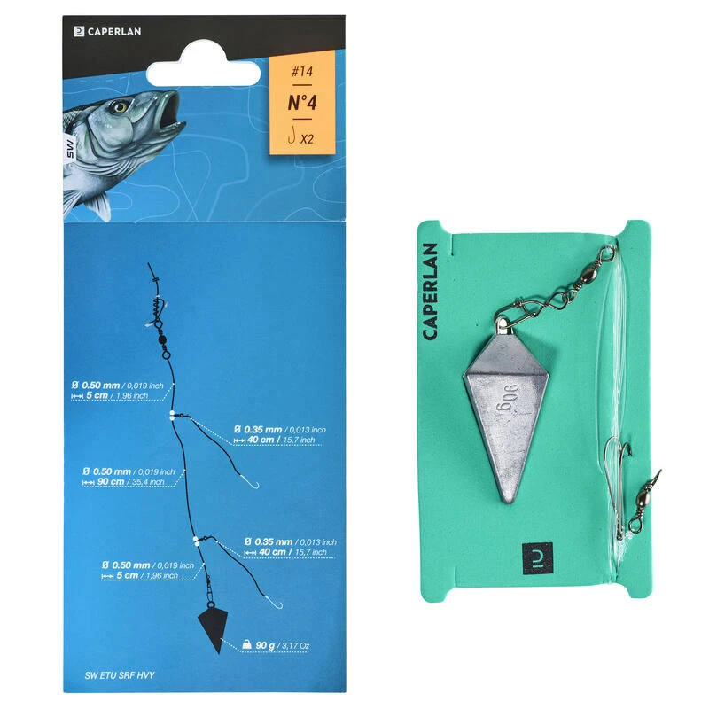 Bas De Ligne De Pêche En Surfcasting SW ETU SURF HVY – Image 2