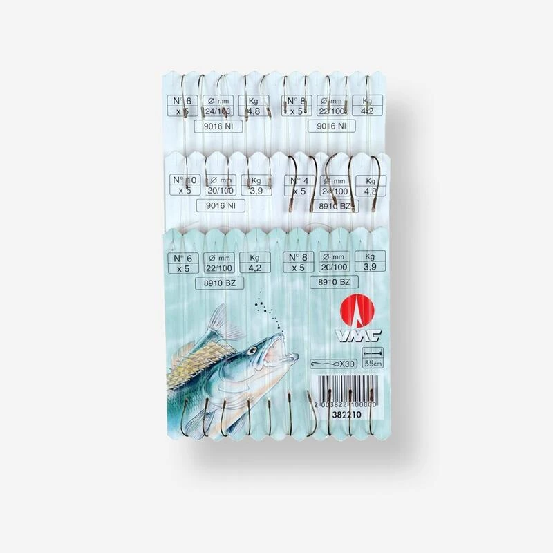 BAS DE LIGNE PECHE AU POSE DES CARNASSIERS KIT CARNASSIER