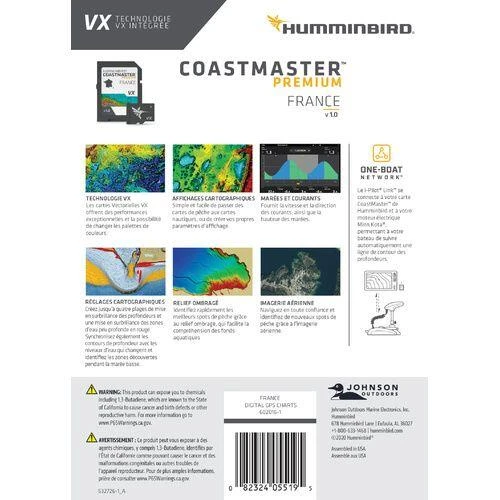 HUMMINBIRD Carte Détaillée Des Côtes Françaises Et Corses – Image 3