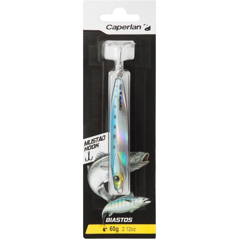 CASTING JIG BIASTOS 60 GR BLEU Pêche Au Leurre En Mer – Image 2