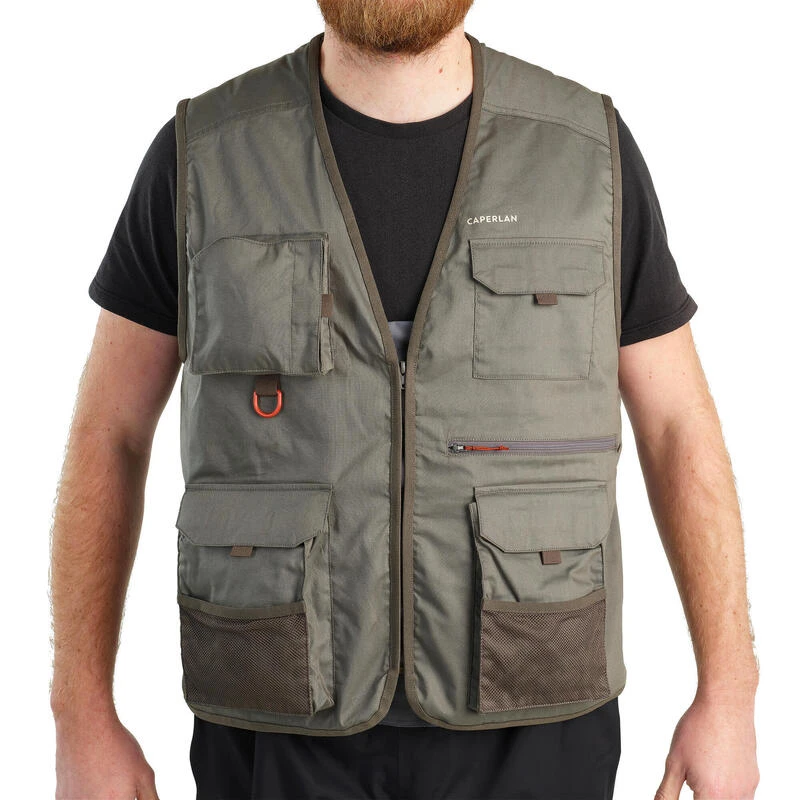 Gilet De Pêche - FV 100 Kaki – Image 2