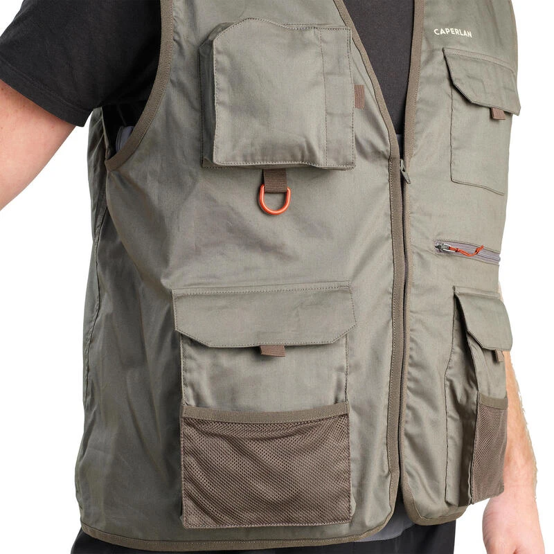 Gilet De Pêche - FV 100 Kaki – Image 6