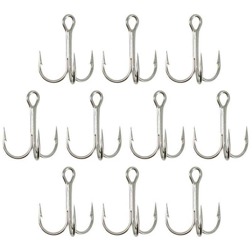 HAMEÇON TRIPLE PÊCHE HOOK TRIPLE NICKEL – Image 2