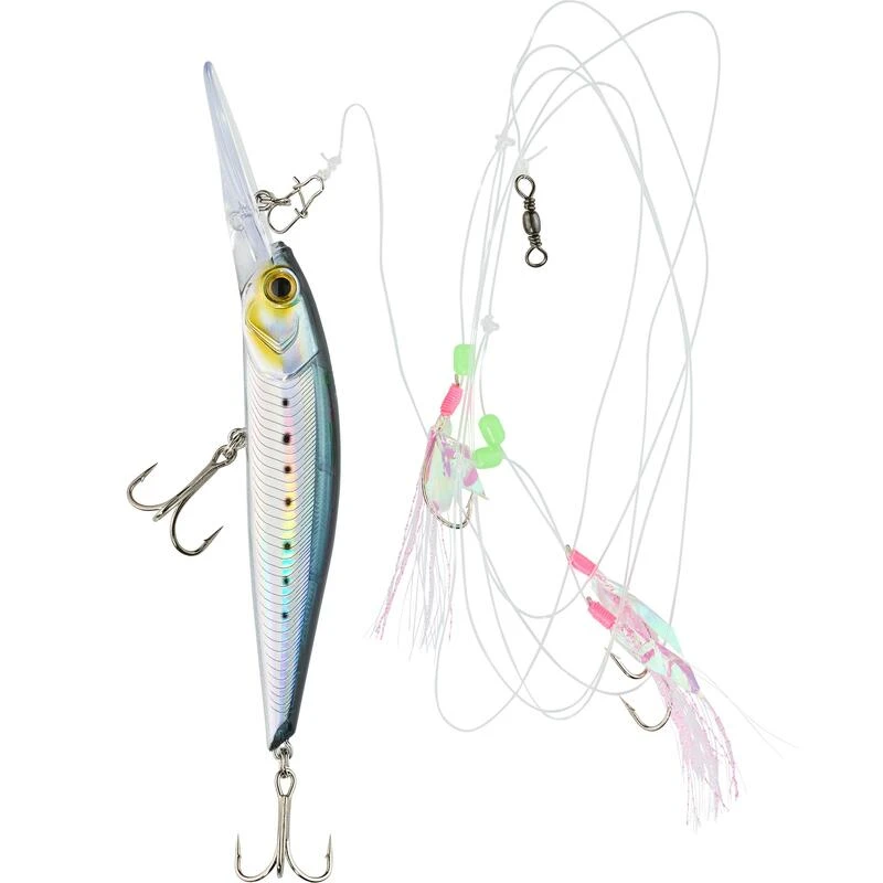 KIT BAS DE LIGNE PRET A PECHER PECHE A LA TRAINE EN MER â Image 2