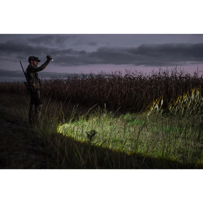 Lampe Torche Chasse 100 Lumens Zoom Noir â Image 3