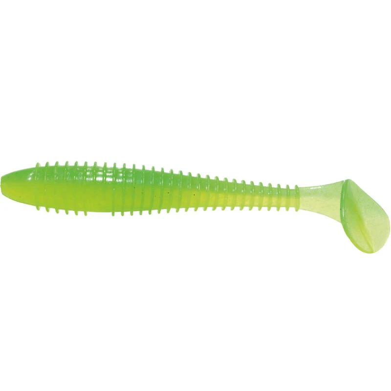 Keitech LEURRE SOUPLE PÊCHE AUX LEURRES FAT SWING IMP 2,8 LIME CHART