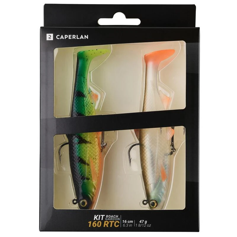 LEURRE SOUPLE SHAD KIT ROACH 160 RTC GARDON / FIRETIGER â Image 2