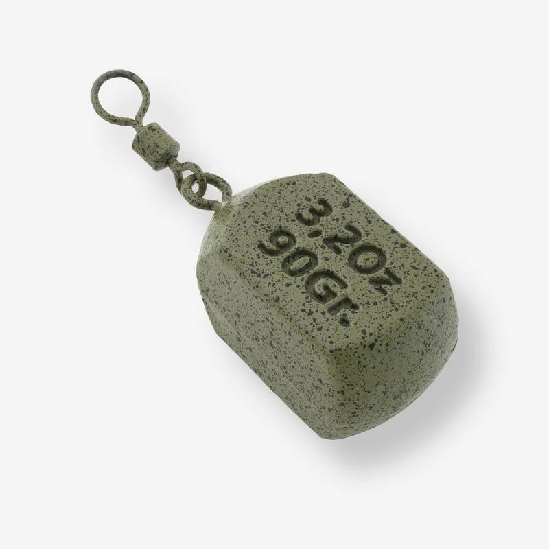 Plombs Pêche De La Carpe Plombs Square 90g (x2) – Image 2