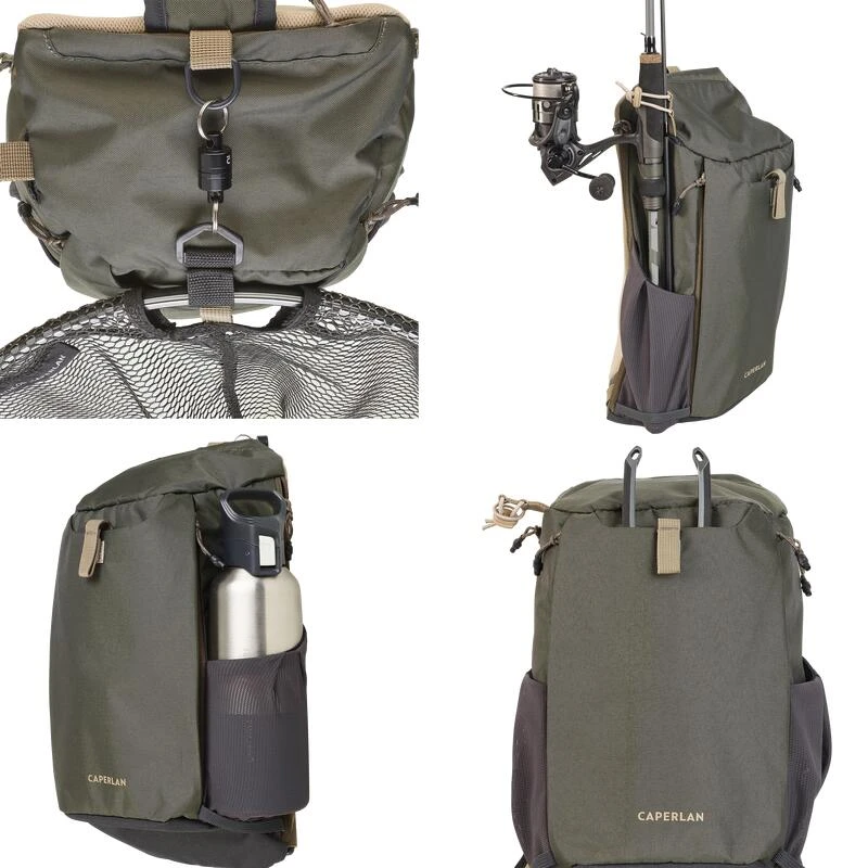 Sac à Bandoulière De Pêche 9L - Sling Bag 100 Kaki – Image 6
