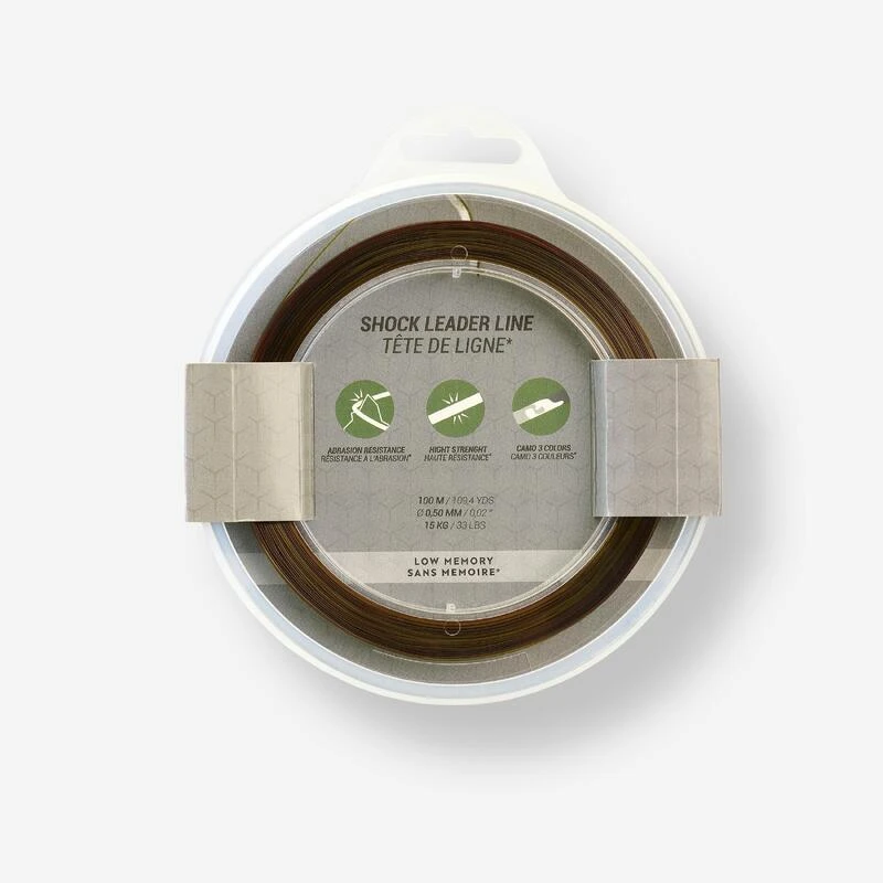 Shock Leader 50/100 100m Pêche De La Carpe