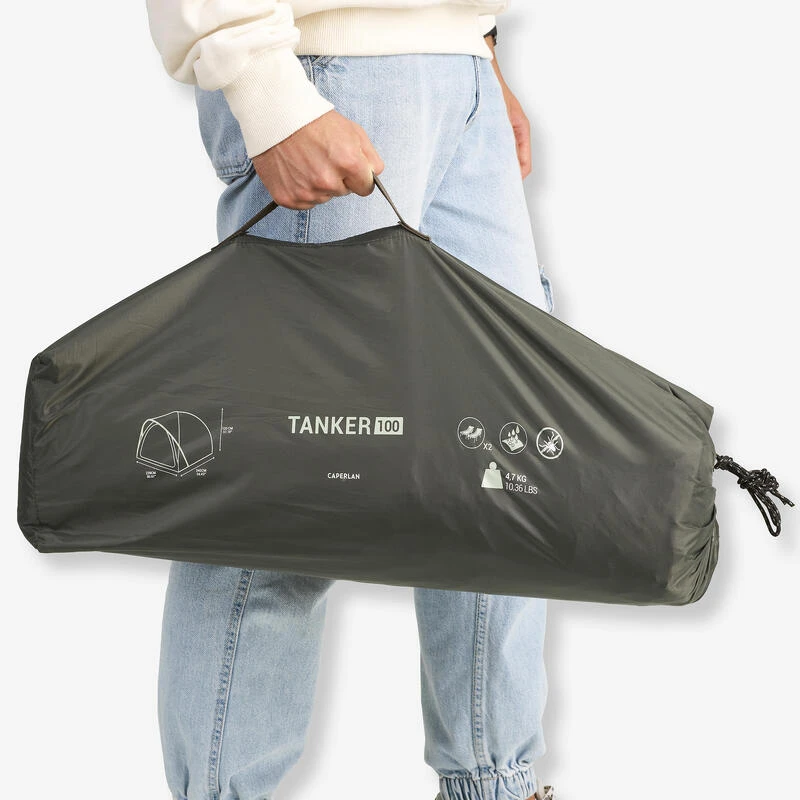 Tente Bivvy Tanker 100 Pêche De La Carpe – Image 9